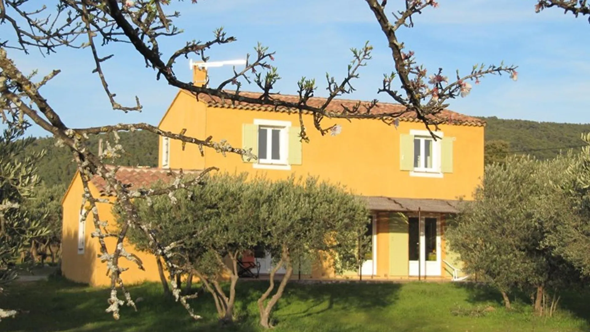Superbe Villa Entouree D'Oliviers Proche Du Village D'Aups - Fr-1-822-7